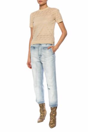Transparent sweater with a top on straps, zdjęcie 2 Transparent sweater with a top on straps od Fendi